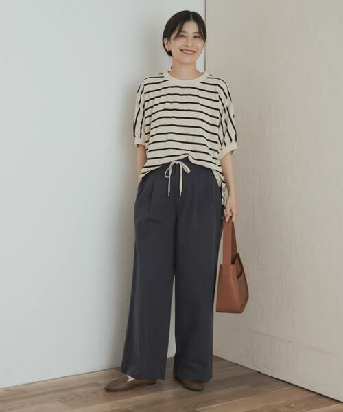 URBAN RESEARCH DOORS / アーバンリサーチ ドアーズ その他パンツ | ドロストタックイージーパンツ | 詳細6