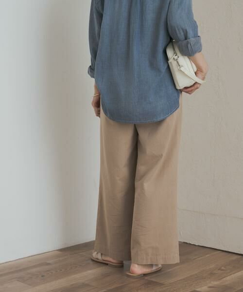 URBAN RESEARCH DOORS / アーバンリサーチ ドアーズ その他パンツ | ドロストタックイージーパンツ | 詳細17
