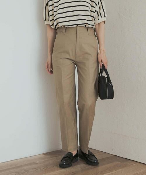 URBAN RESEARCH DOORS / アーバンリサーチ ドアーズ その他パンツ | サイドベルトストレートパンツ | 詳細15