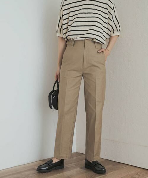 URBAN RESEARCH DOORS / アーバンリサーチ ドアーズ その他パンツ | サイドベルトストレートパンツ | 詳細17