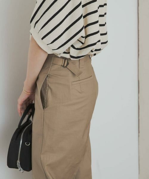 URBAN RESEARCH DOORS / アーバンリサーチ ドアーズ その他パンツ | サイドベルトストレートパンツ | 詳細20