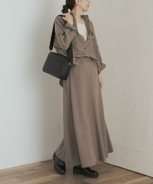 URBAN RESEARCH DOORS / アーバンリサーチ ドアーズ スカート | 『セットアップ対応』 フレアスカート | 詳細9