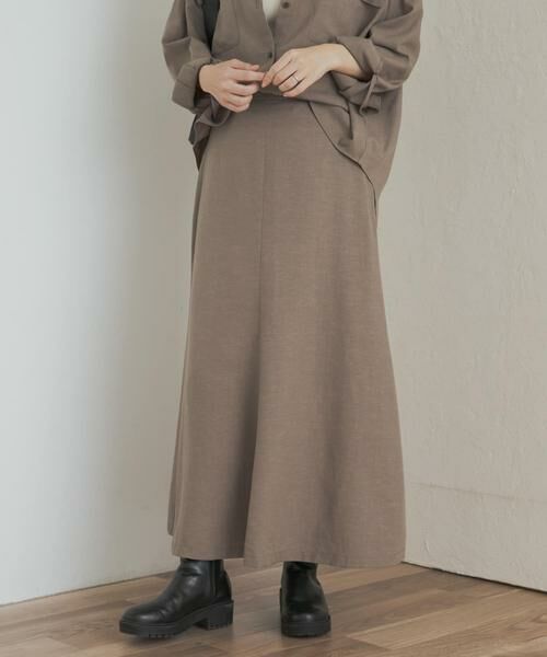 URBAN RESEARCH DOORS / アーバンリサーチ ドアーズ スカート | 『セットアップ対応』 フレアスカート | 詳細10