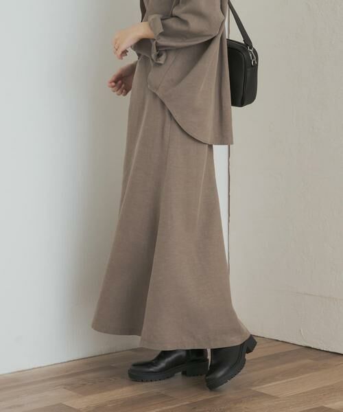 URBAN RESEARCH DOORS / アーバンリサーチ ドアーズ スカート | 『セットアップ対応』 フレアスカート | 詳細11