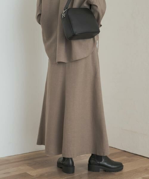 URBAN RESEARCH DOORS / アーバンリサーチ ドアーズ スカート | 『セットアップ対応』 フレアスカート | 詳細12