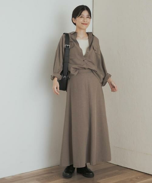 URBAN RESEARCH DOORS / アーバンリサーチ ドアーズ スカート | 『セットアップ対応』 フレアスカート | 詳細15