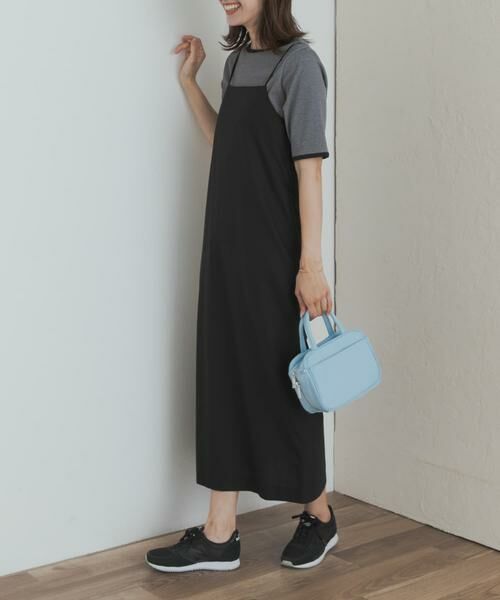 URBAN RESEARCH DOORS / アーバンリサーチ ドアーズ ワンピース | バックVストレートキャミワンピース | 詳細17