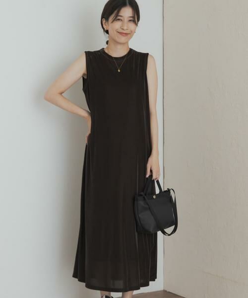 URBAN RESEARCH DOORS / アーバンリサーチ ドアーズ ワンピース | シアーベロアワンピース | 詳細2