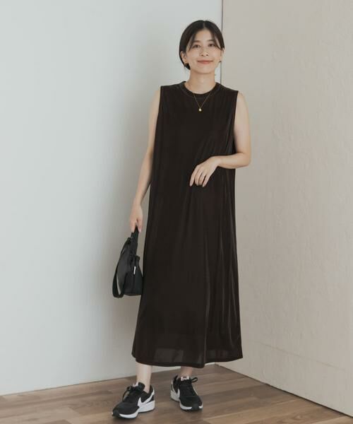 URBAN RESEARCH DOORS / アーバンリサーチ ドアーズ ワンピース | シアーベロアワンピース | 詳細4