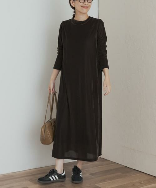 URBAN RESEARCH DOORS / アーバンリサーチ ドアーズ ワンピース | シアーベロアワンピース | 詳細6