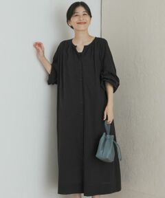 URBAN RESEARCH DOORS / アーバンリサーチ ドアーズ ワンピース | エンブロイダリーギャザーワンピース