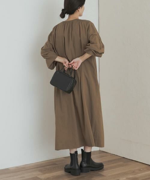 URBAN RESEARCH DOORS / アーバンリサーチ ドアーズ ワンピース | エンブロイダリーギャザーワンピース | 詳細7