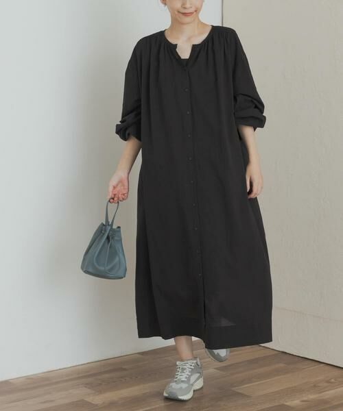 URBAN RESEARCH DOORS / アーバンリサーチ ドアーズ ワンピース | エンブロイダリーギャザーワンピース | 詳細21