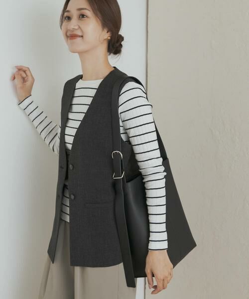 URBAN RESEARCH DOORS / アーバンリサーチ ドアーズ その他アウター | ノーカラージレ | 詳細4