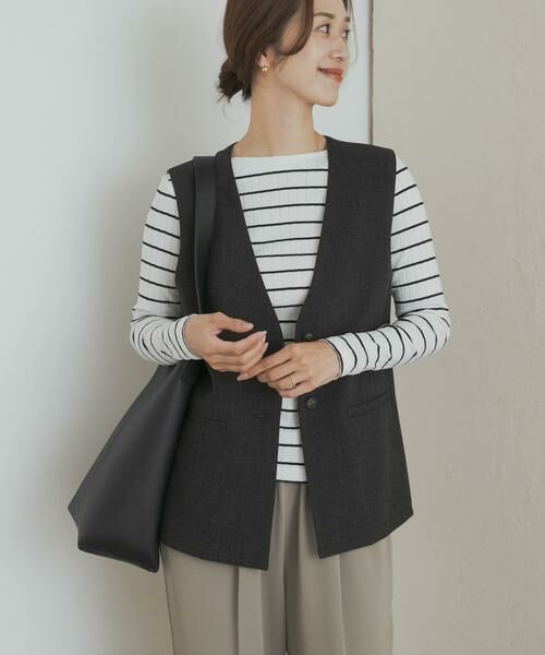 URBAN RESEARCH DOORS / アーバンリサーチ ドアーズ その他アウター | ノーカラージレ | 詳細5