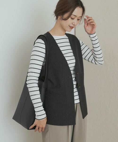 URBAN RESEARCH DOORS / アーバンリサーチ ドアーズ その他アウター | ノーカラージレ | 詳細6