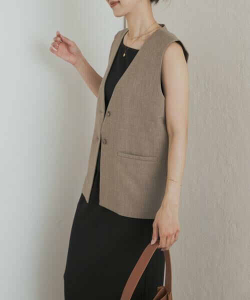 URBAN RESEARCH DOORS / アーバンリサーチ ドアーズ その他アウター | ノーカラージレ | 詳細10