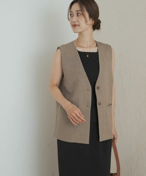 URBAN RESEARCH DOORS / アーバンリサーチ ドアーズ その他アウター | ノーカラージレ | 詳細13