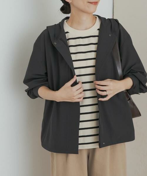 URBAN RESEARCH DOORS / アーバンリサーチ ドアーズ その他アウター | 『UR TECH MoLight』撥水UVカットフードジャケット | 詳細11