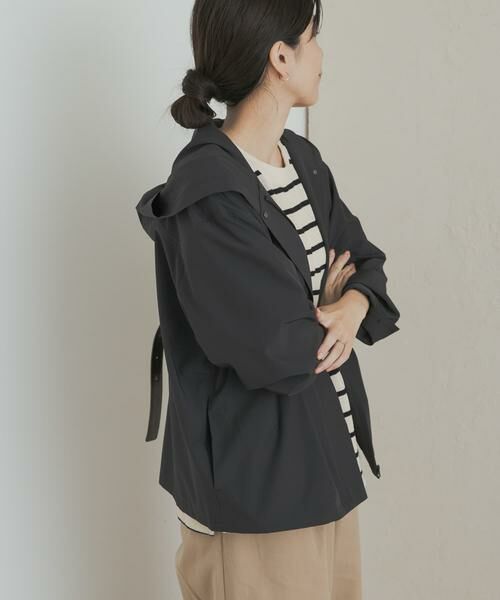 URBAN RESEARCH DOORS / アーバンリサーチ ドアーズ その他アウター | 『UR TECH MoLight』撥水UVカットフードジャケット | 詳細15