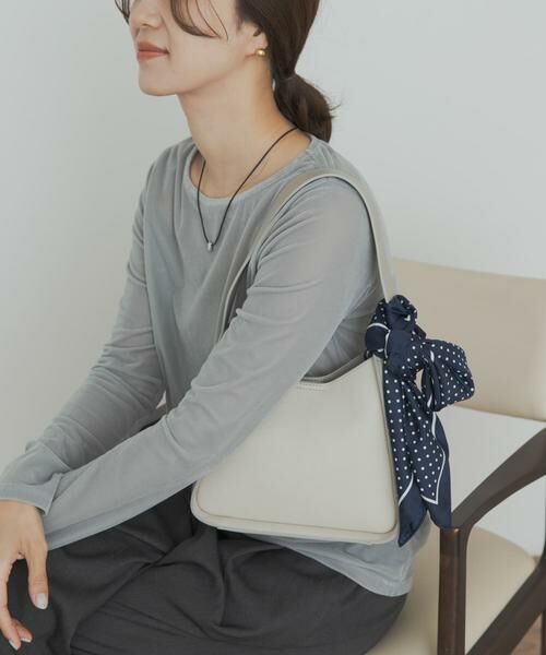 URBAN RESEARCH DOORS/アーバンリサーチ ドアーズ ハーフムーンワンハンドルバッグ グレー系その他 one