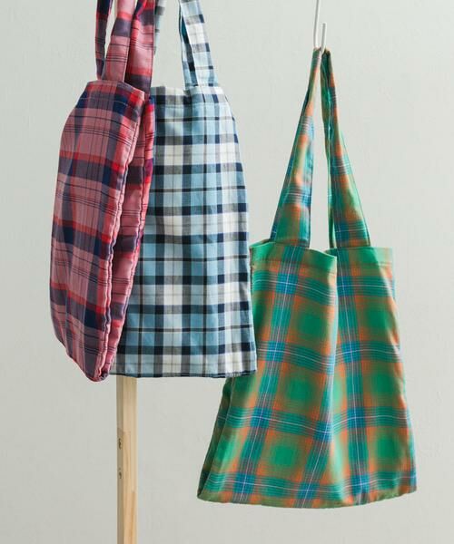 URBAN RESEARCH DOORS / アーバンリサーチ ドアーズ トートバッグ | チェック柄トート | 詳細1