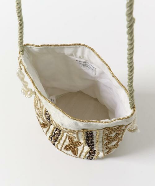 URBAN RESEARCH DOORS / アーバンリサーチ ドアーズ ショルダーバッグ | インドビーズ巾着バッグ | 詳細8