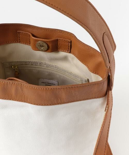 URBAN RESEARCH DOORS / アーバンリサーチ ドアーズ ショルダーバッグ | キャンバスコンビレザーバッグ | 詳細4