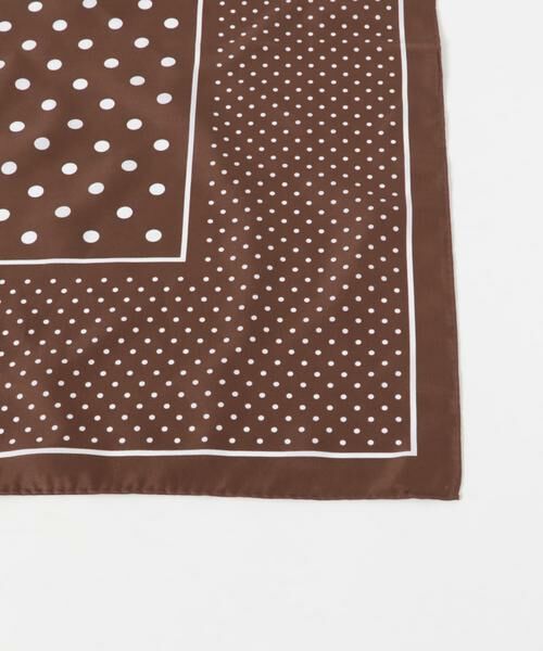 URBAN RESEARCH DOORS / アーバンリサーチ ドアーズ バンダナ・スカーフ | 大判ドットスカーフ | 詳細5