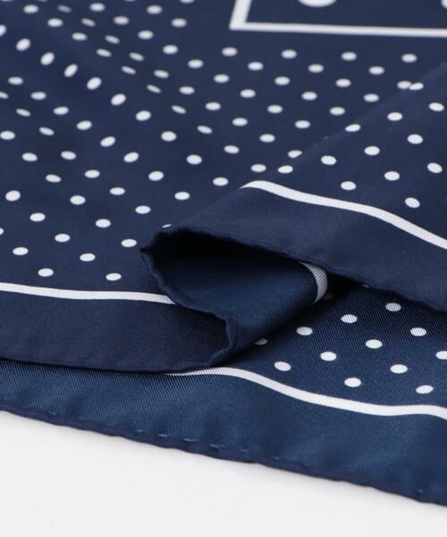 URBAN RESEARCH DOORS / アーバンリサーチ ドアーズ バンダナ・スカーフ | 大判ドットスカーフ | 詳細10