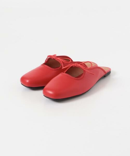 URBAN RESEARCH DOORS / アーバンリサーチ ドアーズ サンダル | スクエアトゥリボンミュール | 詳細6