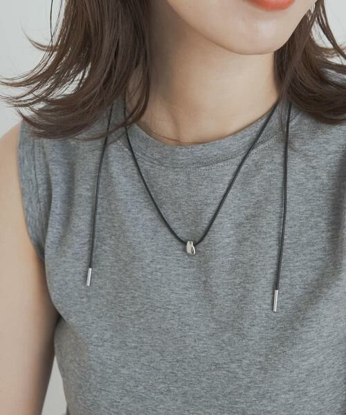 URBAN RESEARCH DOORS / アーバンリサーチ ドアーズ ネックレス・ペンダント・チョーカー | メタルモチーフコードネックレス | 詳細1