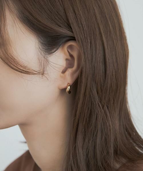 URBAN RESEARCH DOORS / アーバンリサーチ ドアーズ ピアス・イヤリング | プランプメタルピアス | 詳細1