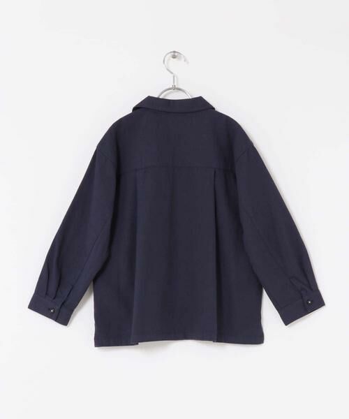 URBAN RESEARCH DOORS / アーバンリサーチ ドアーズ トップス | 『WEB/一部店舗限定サイズ』 『セットアップ対応』 オープンカラーロゴ刺繍シャツ(KIDS) | 詳細17