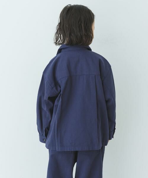 URBAN RESEARCH DOORS / アーバンリサーチ ドアーズ トップス | 『WEB/一部店舗限定サイズ』 『セットアップ対応』 オープンカラーロゴ刺繍シャツ(KIDS) | 詳細2