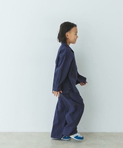 URBAN RESEARCH DOORS / アーバンリサーチ ドアーズ トップス | 『WEB/一部店舗限定サイズ』 『セットアップ対応』 オープンカラーロゴ刺繍シャツ(KIDS) | 詳細6