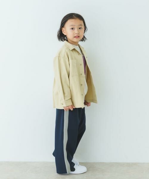 URBAN RESEARCH DOORS / アーバンリサーチ ドアーズ トップス | 『WEB/一部店舗限定サイズ』 『セットアップ対応』 オープンカラーロゴ刺繍シャツ(KIDS) | 詳細29