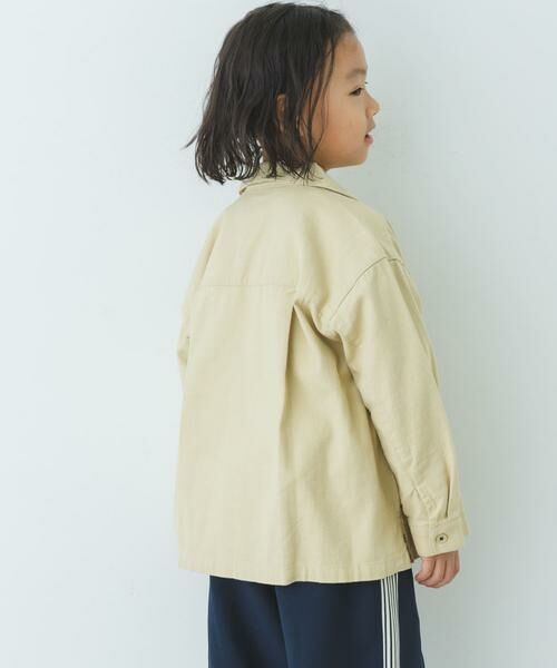 URBAN RESEARCH DOORS / アーバンリサーチ ドアーズ トップス | 『WEB/一部店舗限定サイズ』 『セットアップ対応』 オープンカラーロゴ刺繍シャツ(KIDS) | 詳細28