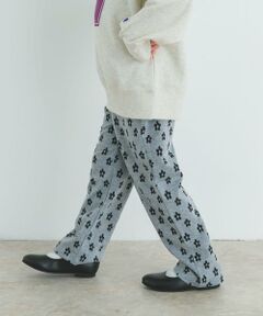 URBAN RESEARCH DOORS / アーバンリサーチ ドアーズ パンツ | 『WEB/一部店舗限定サイズ』フラワージャガードパンツ(KIDS)