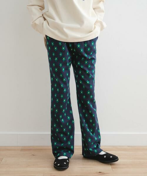 URBAN RESEARCH DOORS / アーバンリサーチ ドアーズ パンツ | 『WEB/一部店舗限定サイズ』フラワージャガードパンツ(KIDS) | 詳細12