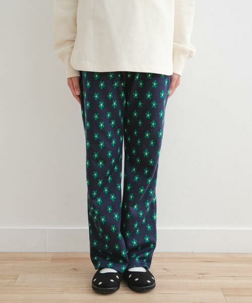 URBAN RESEARCH DOORS / アーバンリサーチ ドアーズ パンツ | 『WEB/一部店舗限定サイズ』フラワージャガードパンツ(KIDS) | 詳細13