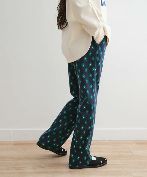 URBAN RESEARCH DOORS / アーバンリサーチ ドアーズ パンツ | 『WEB/一部店舗限定サイズ』フラワージャガードパンツ(KIDS) | 詳細15