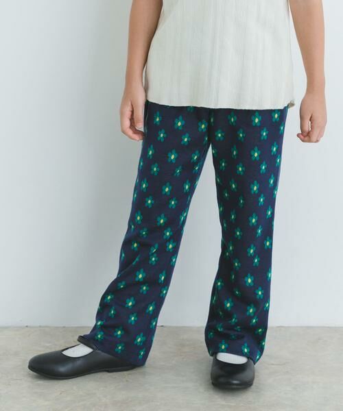 URBAN RESEARCH DOORS / アーバンリサーチ ドアーズ パンツ | 『WEB/一部店舗限定サイズ』フラワージャガードパンツ(KIDS) | 詳細5