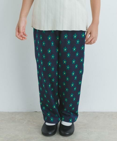 URBAN RESEARCH DOORS / アーバンリサーチ ドアーズ パンツ | 『WEB/一部店舗限定サイズ』フラワージャガードパンツ(KIDS) | 詳細6