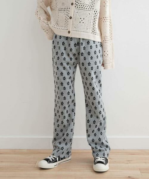 URBAN RESEARCH DOORS / アーバンリサーチ ドアーズ パンツ | 『WEB/一部店舗限定サイズ』フラワージャガードパンツ(KIDS) | 詳細27
