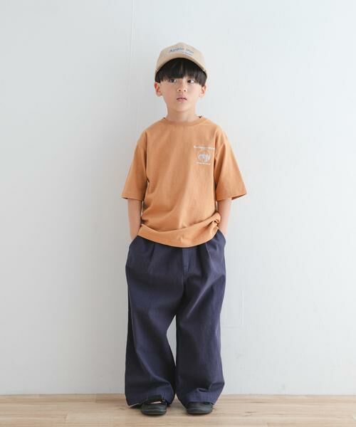 URBAN RESEARCH DOORS / アーバンリサーチ ドアーズ パンツ | 『WEB/一部店舗限定サイズ』 『セットアップ対応』 イージーストレートパンツ(KIDS) | 詳細10