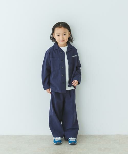 URBAN RESEARCH DOORS / アーバンリサーチ ドアーズ パンツ | 『WEB/一部店舗限定サイズ』 『セットアップ対応』 イージーストレートパンツ(KIDS) | 詳細3