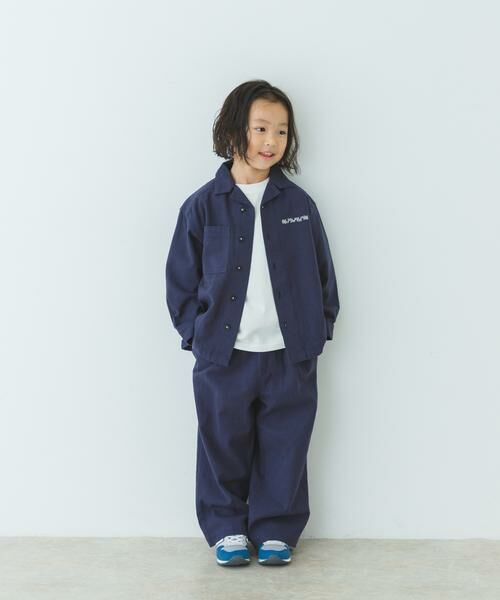 URBAN RESEARCH DOORS / アーバンリサーチ ドアーズ パンツ | 『WEB/一部店舗限定サイズ』 『セットアップ対応』 イージーストレートパンツ(KIDS) | 詳細5