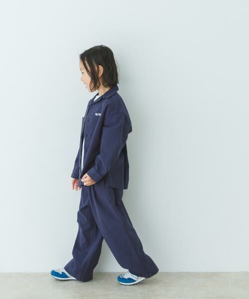 URBAN RESEARCH DOORS / アーバンリサーチ ドアーズ パンツ | 『WEB/一部店舗限定サイズ』 『セットアップ対応』 イージーストレートパンツ(KIDS) | 詳細6