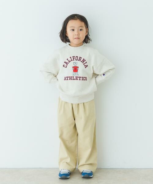 URBAN RESEARCH DOORS / アーバンリサーチ ドアーズ パンツ | 『WEB/一部店舗限定サイズ』 『セットアップ対応』 イージーストレートパンツ(KIDS) | 詳細21